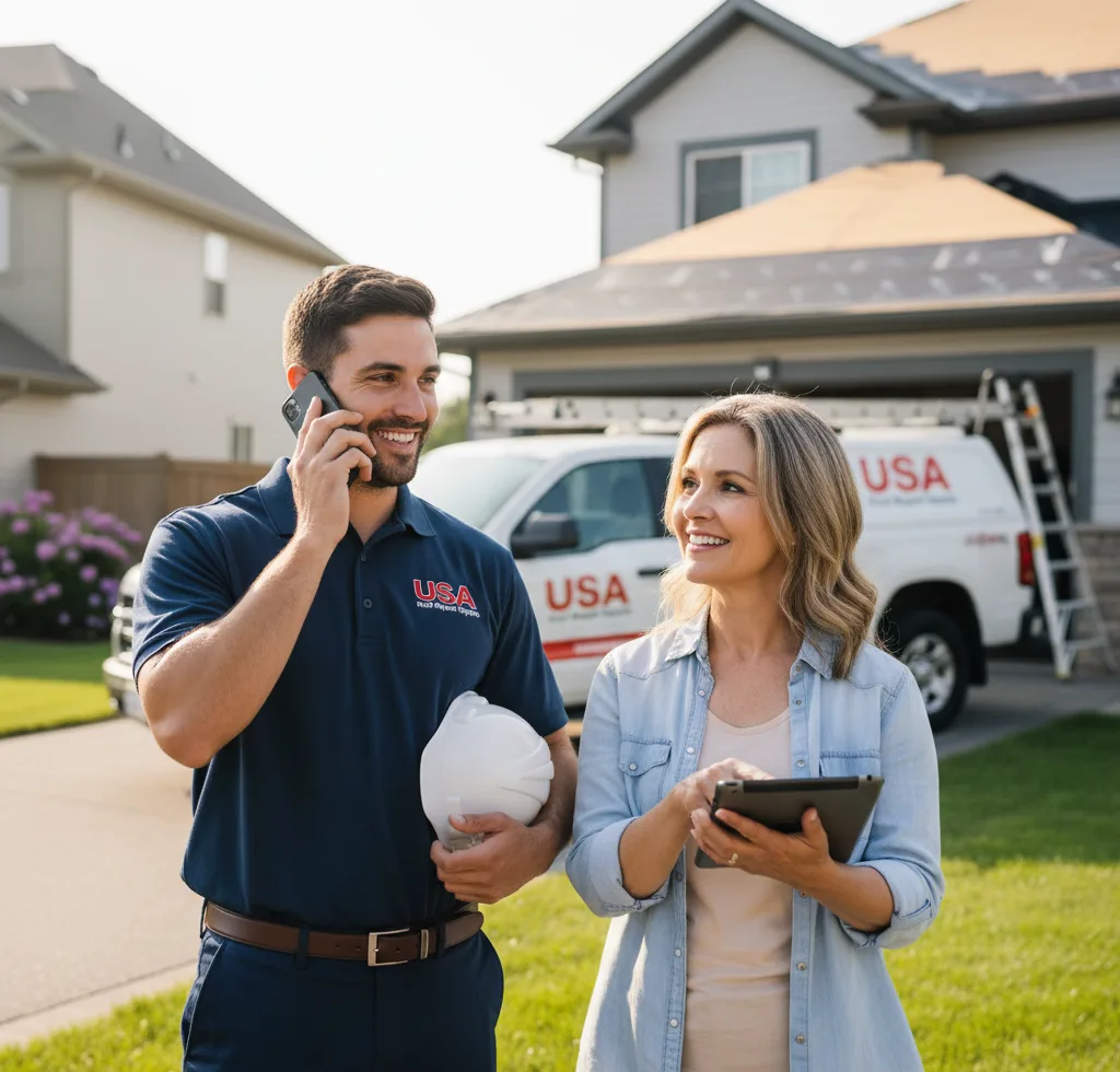 USA Roof Repair Experts customer support in Ephrata